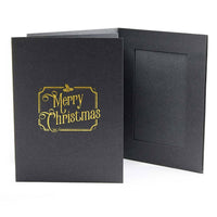 4x6 EconoBright Folders Stamped Series with Merry Christmas foil stamp